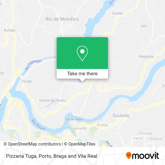 Pizzaria Tuga map