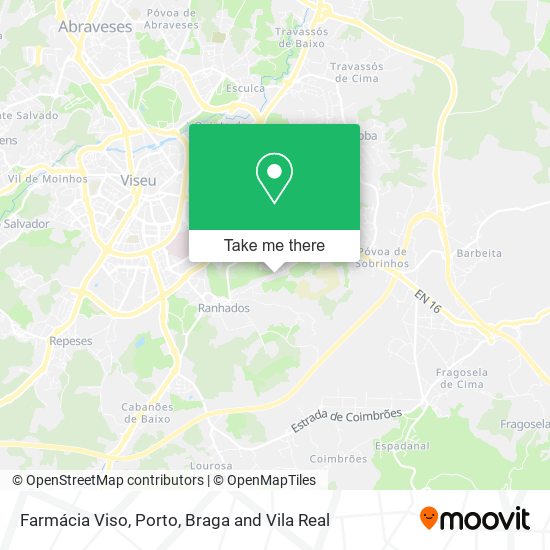 Farmácia Viso mapa