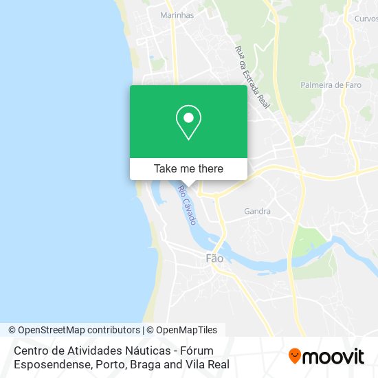 Centro de Atividades Náuticas - Fórum Esposendense map