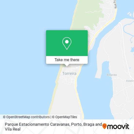 Parque Estacionamento Caravanas map