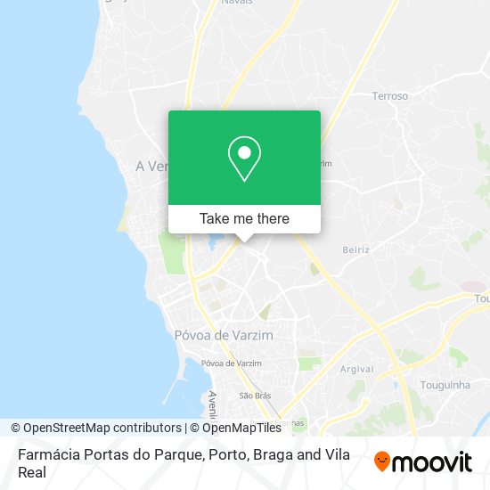 Farmácia Portas do Parque map