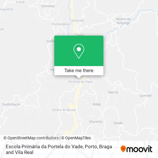 Escola Primária da Portela do Vade map