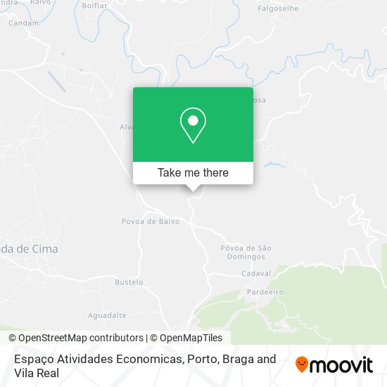 Espaço Atividades Economicas mapa