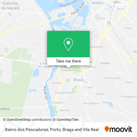 Bairro dos Pescadores mapa