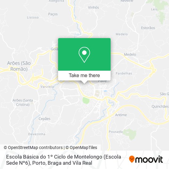 Escola Básica do 1º Ciclo de Montelongo (Escola Sede Nº6) map