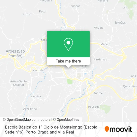 Escola Básica do 1º Ciclo de Montelongo (Escola Sede nº6) map