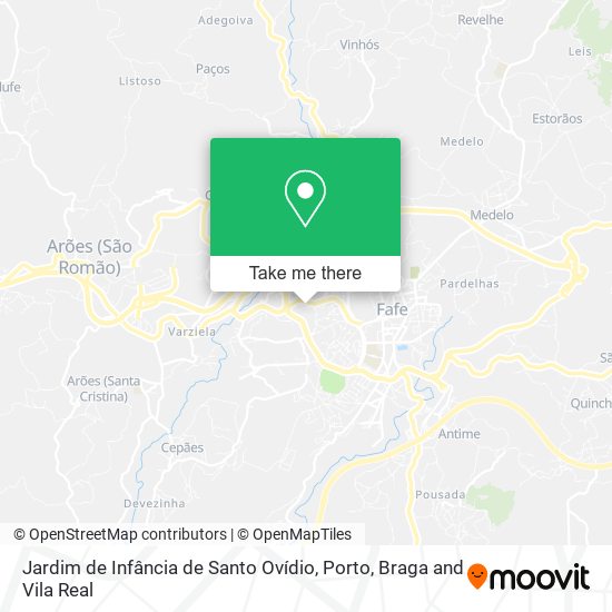 Jardim de Infância de Santo Ovídio map