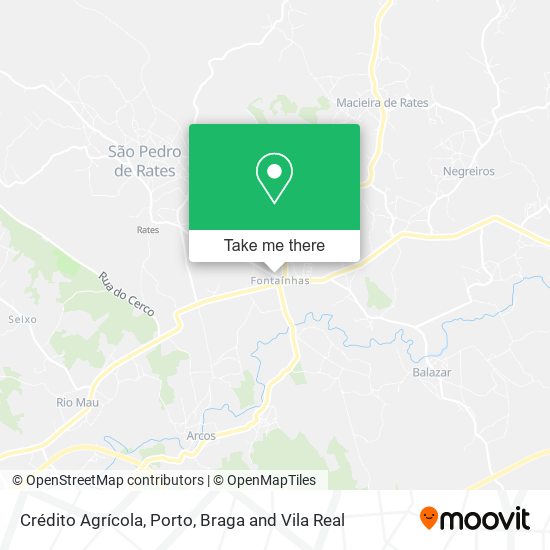 Crédito Agrícola map