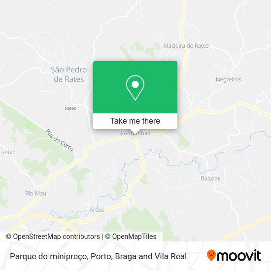 Parque do minipreço map