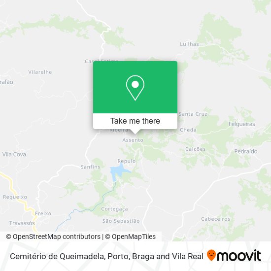 Cemitério de Queimadela map