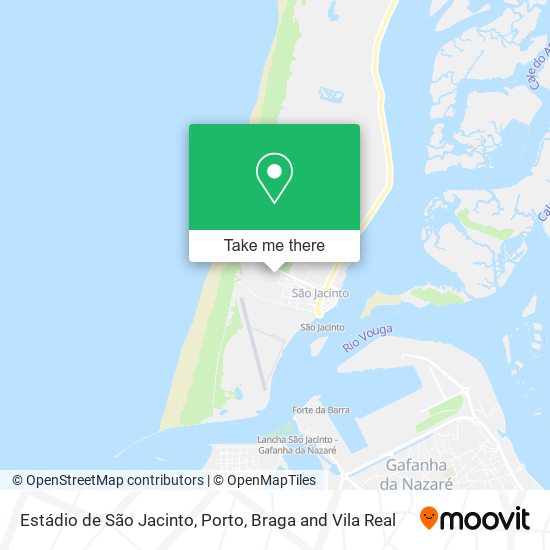 Estádio de São Jacinto map