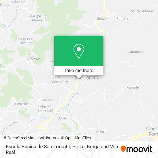 Escola Básica de São Torcato map