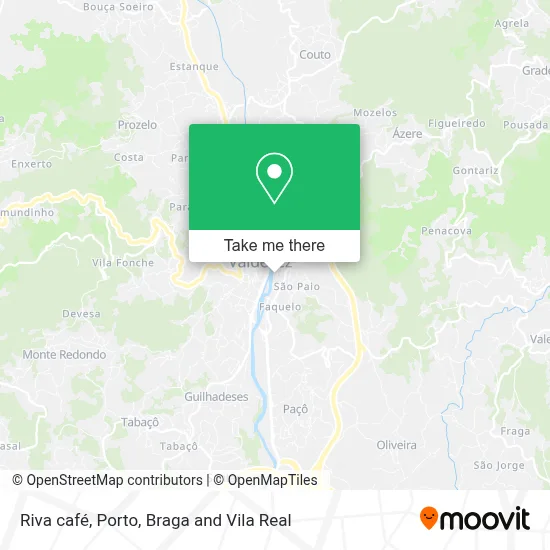 Riva café map