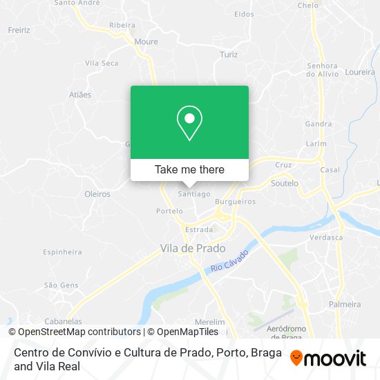 Centro de Convívio e Cultura de Prado map