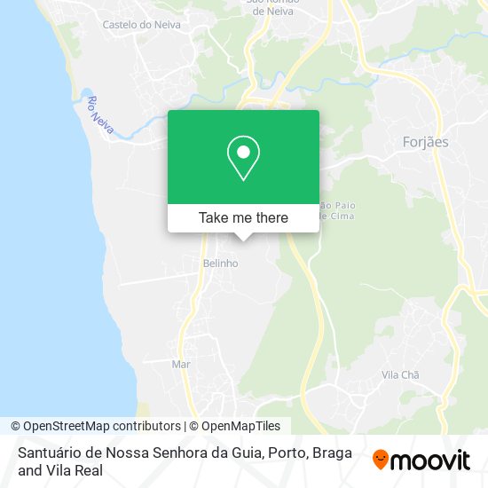 Santuário de Nossa Senhora da Guia map