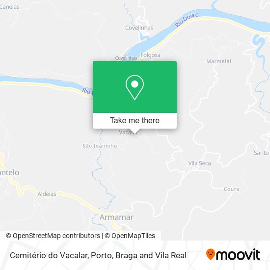 Cemitério do Vacalar mapa