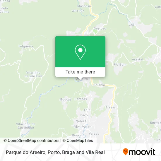 Parque do Areeiro map