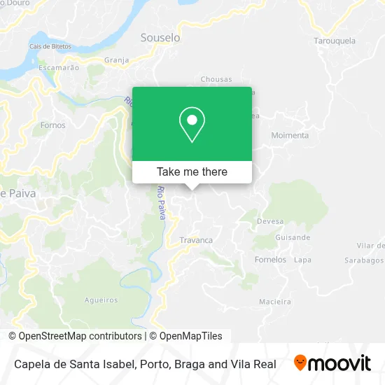 Capela de Santa Isabel map