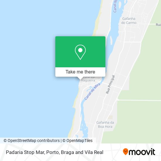 Padaria Stop Mar mapa