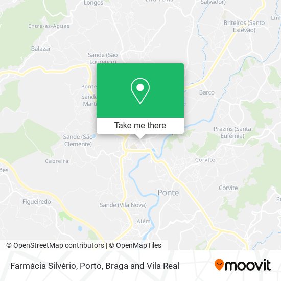 Farmácia Silvério map