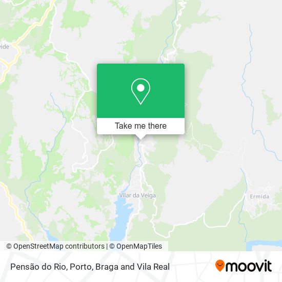 Pensão do Rio mapa