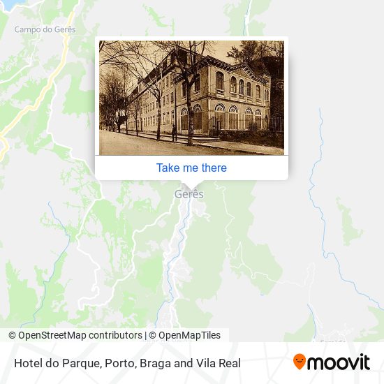 Hotel do Parque mapa