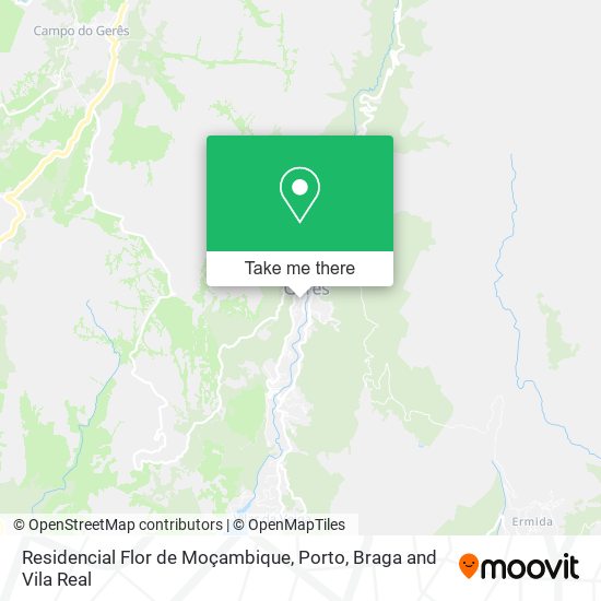 Residencial Flor de Moçambique mapa