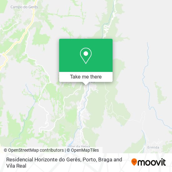 Residencial Horizonte do Gerês map