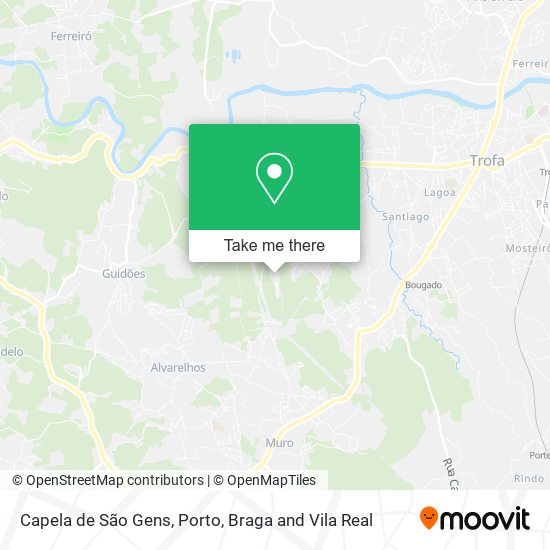 Capela de São Gens map