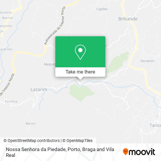 Nossa Senhora da Piedade map