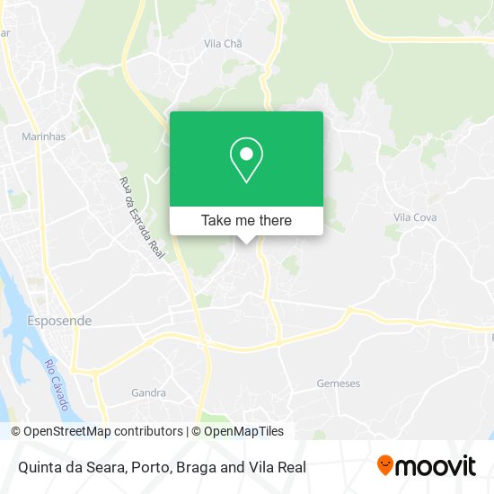 Quinta da Seara map