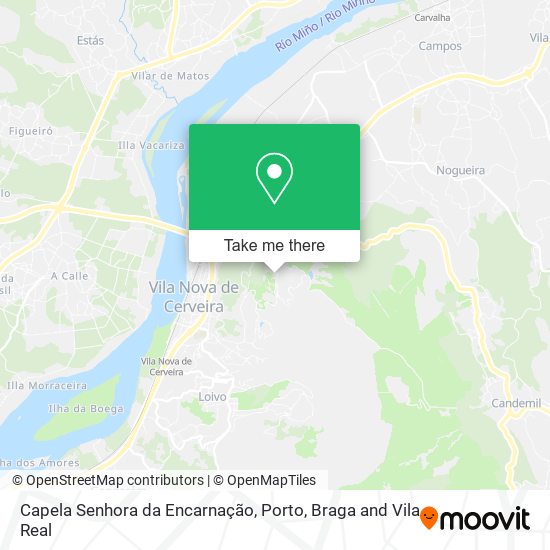 Capela Senhora da Encarnação map