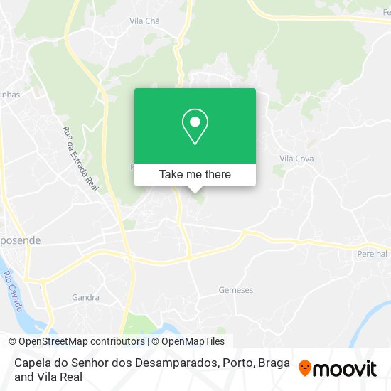 Capela do Senhor dos Desamparados map
