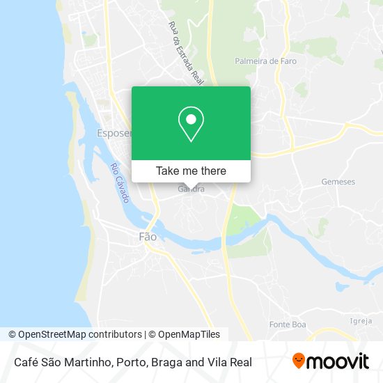 Café São Martinho map