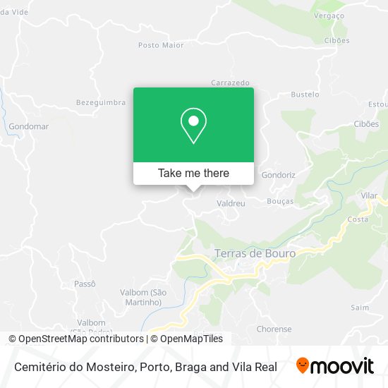 Cemitério do Mosteiro map