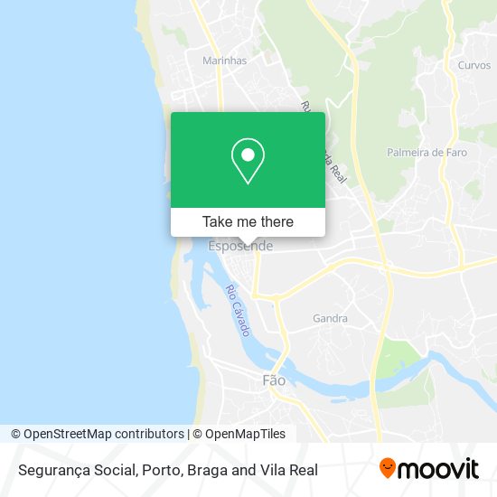 Segurança Social mapa
