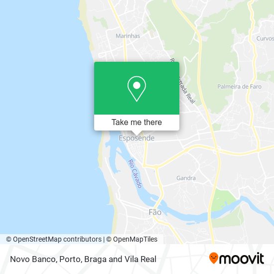 Novo Banco map