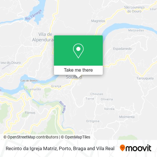 Recinto da Igreja Matriz map