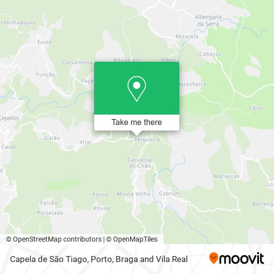 Capela de São Tiago map