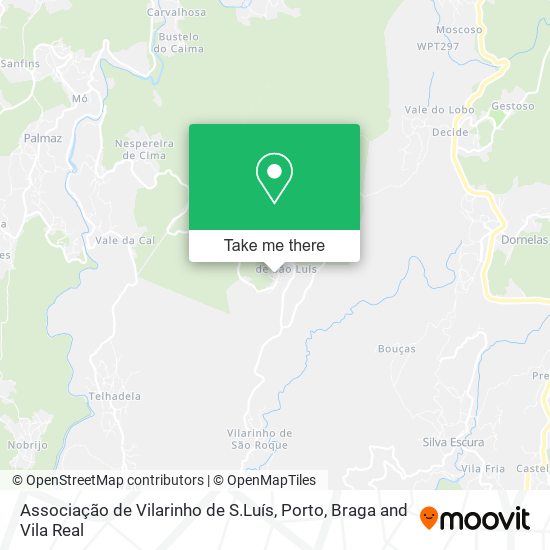 Associação de Vilarinho de S.Luís map