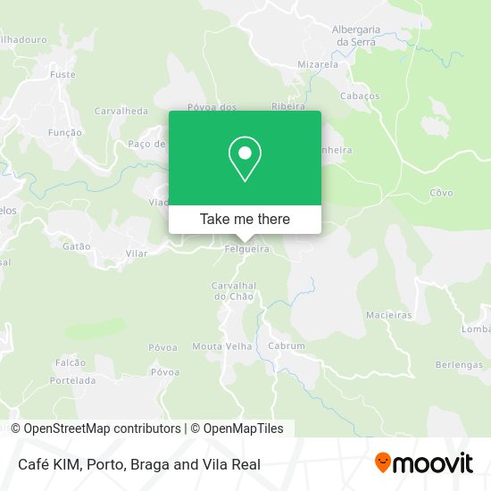 Café KIM mapa
