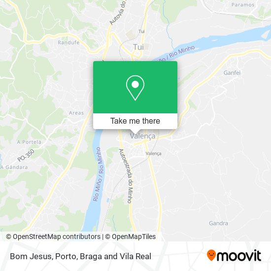 Bom Jesus map