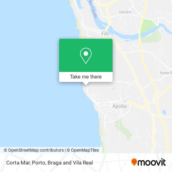 Corta Mar map