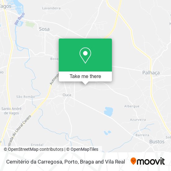 Cemitério da Carregosa map