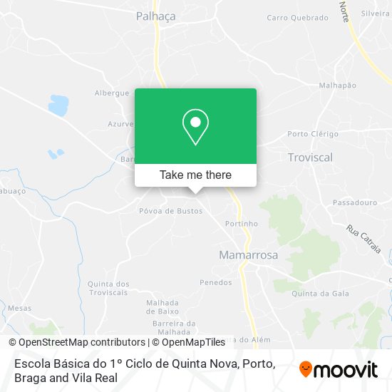 Escola Básica do 1º Ciclo de Quinta Nova map