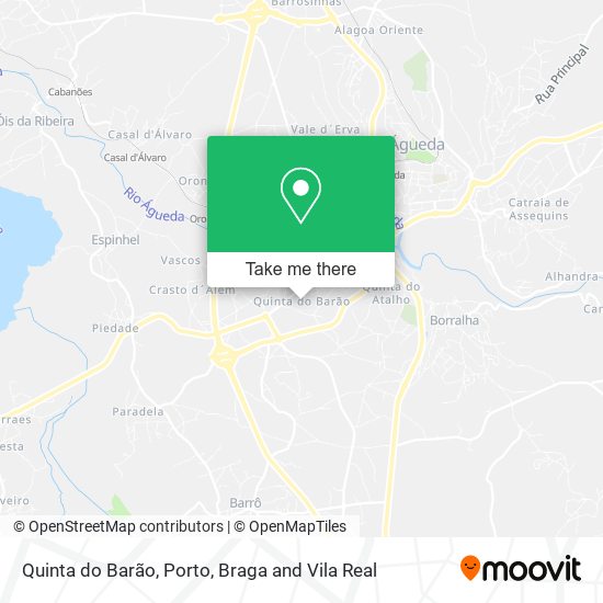 Quinta do Barão mapa