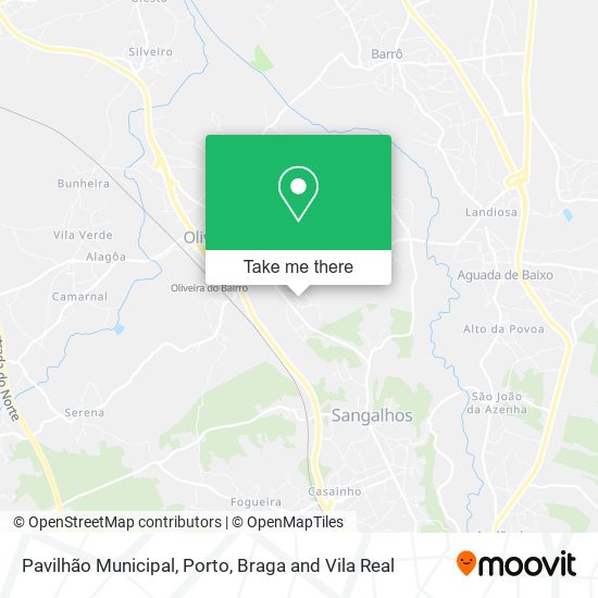 Pavilhão Municipal mapa