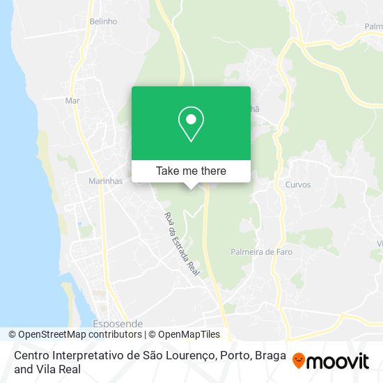 Centro Interpretativo de São Lourenço map