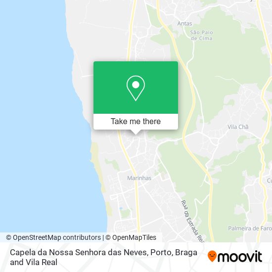 Capela da Nossa Senhora das Neves map