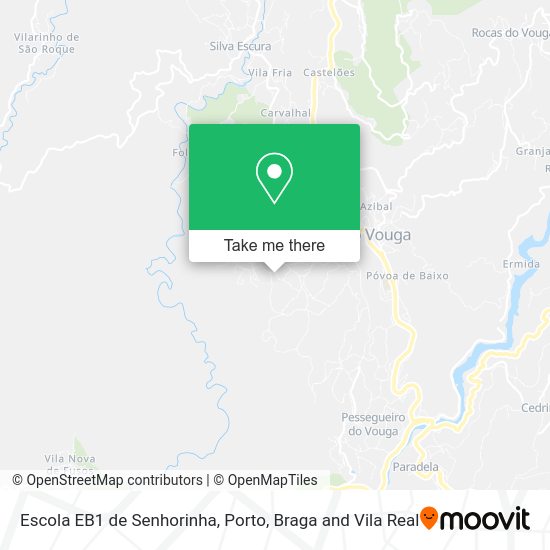 Escola EB1 de Senhorinha map